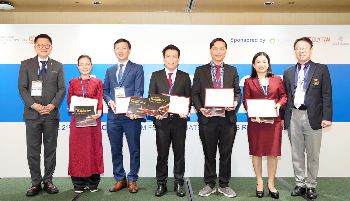 ĐH Duy Tân nhận giải Best Paper Award tại APF2025