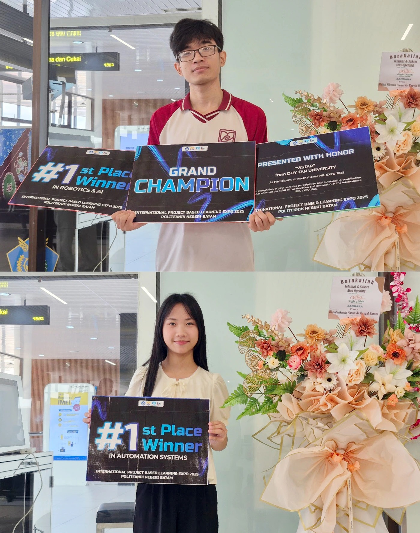 Giải Vô địch cùng 2 giải Nhất của sinh viên ĐH Duy Tân tại International PBL Expo 2025
