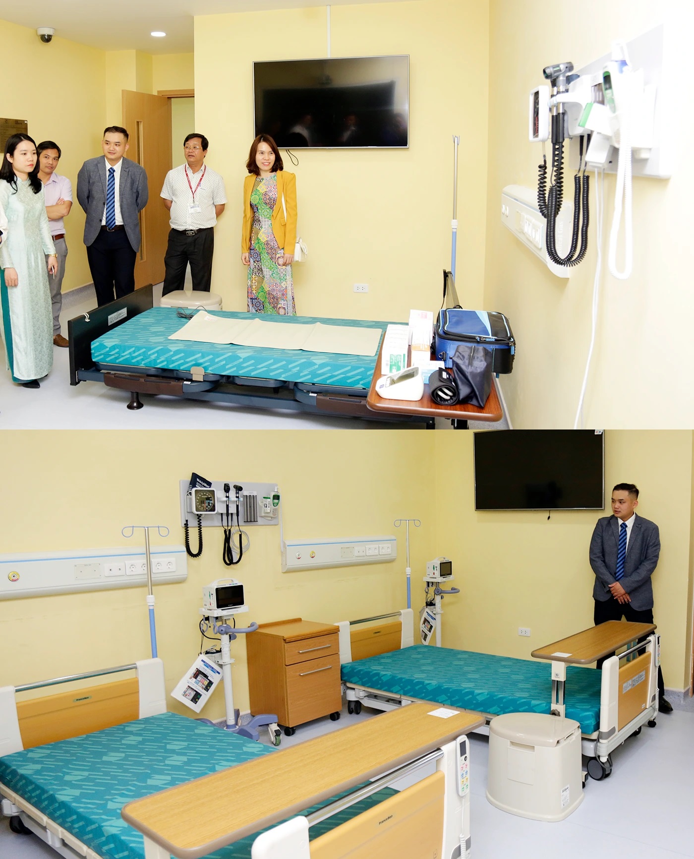 2 phòng Thực hành Kỹ năng Điều dưỡng của Tập đoàn Glome Management trao tặng ĐH Duy Tân