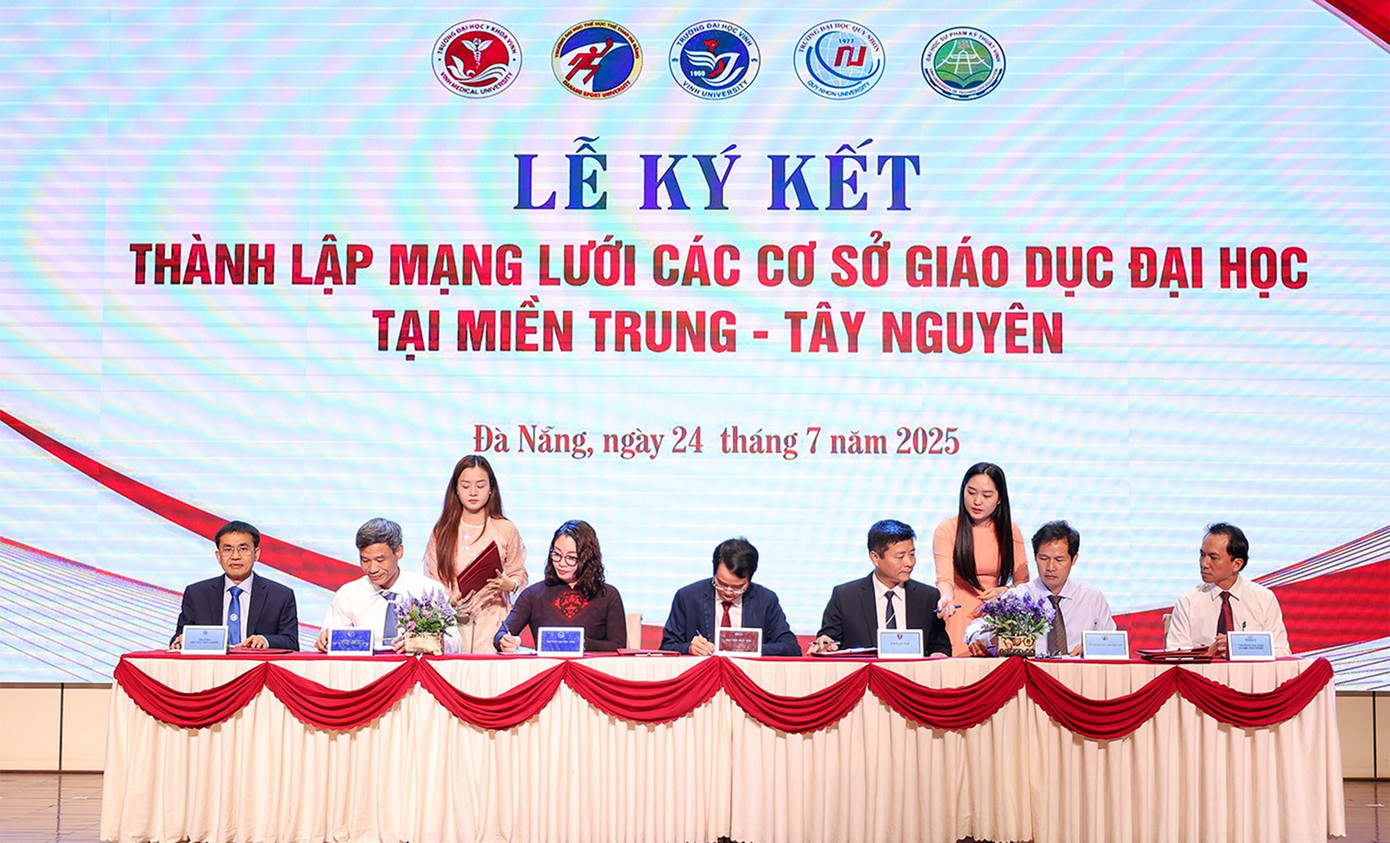 Thành lập Mạng lưới các Cơ sở Giáo dục Đại học Miền Trung - Tây Nguyên