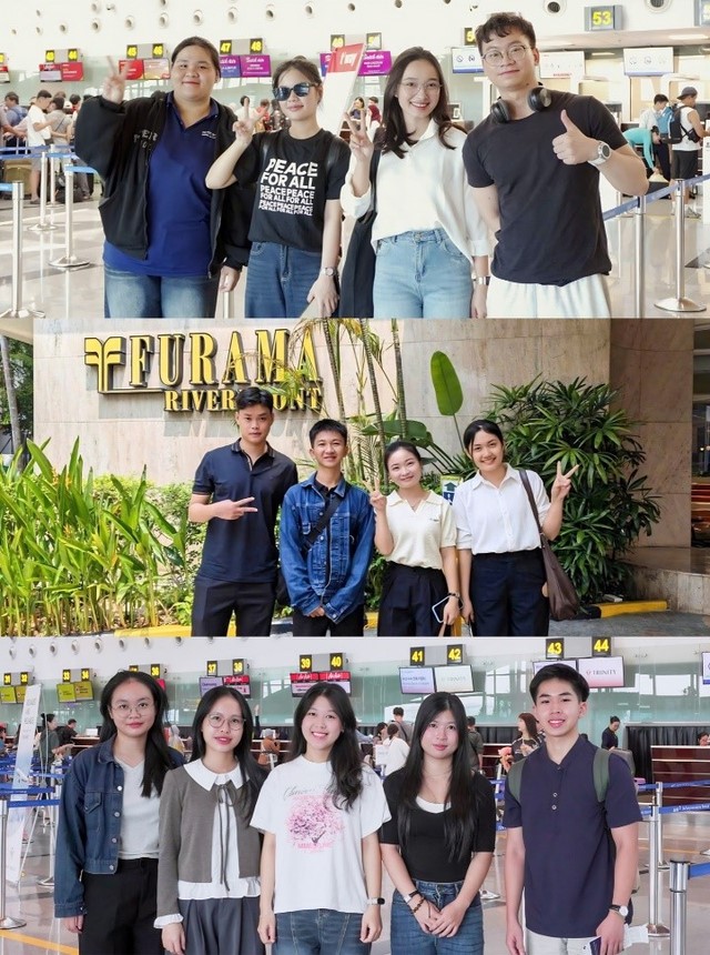 Sinh viên ngành Du lịch của ĐH Duy Tân đến Singapore thực tập