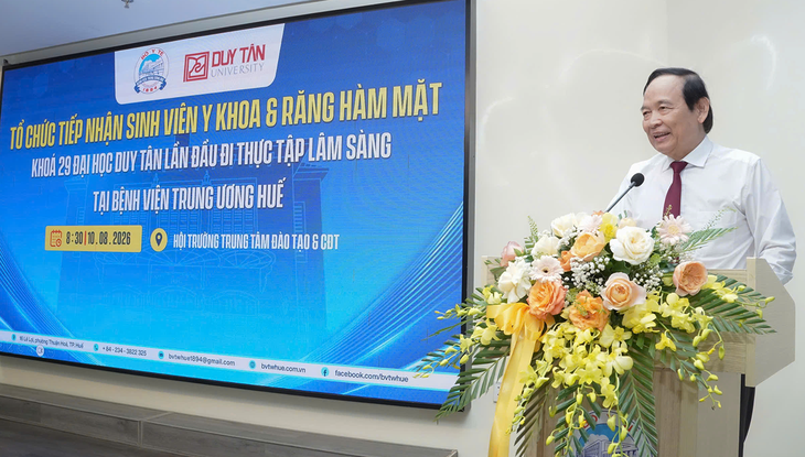 NGND.GS.TS.BS. Trần Hữu Dàng - Phó Giám đốc ĐH Duy Tân, Hiệu trưởng Trường Y Dược