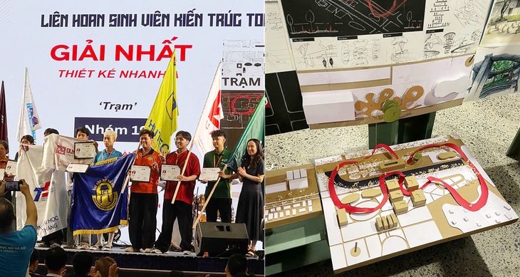 Gia Định với giải Nnhất phần thi Thiết kế nhanh A cùng dự án “Trạm”