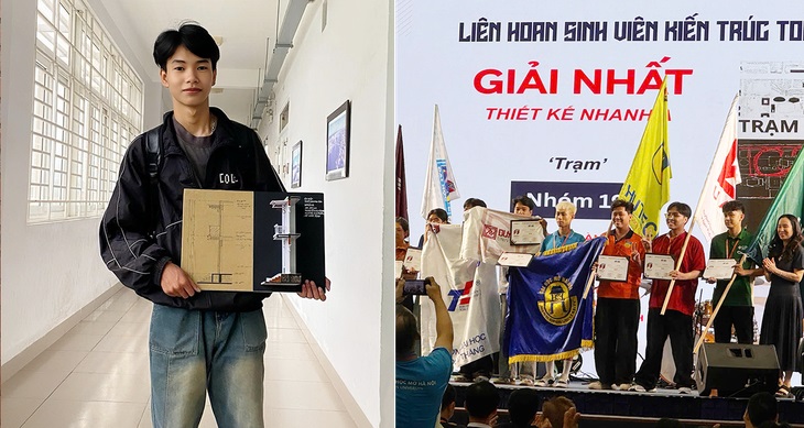Sinh viên Duy Tân thắng giải tại Festival kiến trúc 2026