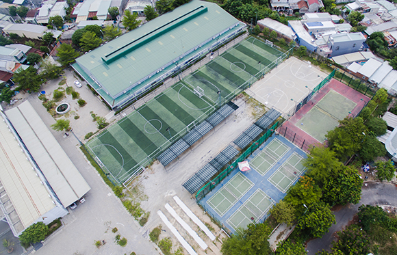 Hệ thống Sân dục Thể thao tại Đại học Duy Tân
