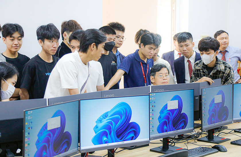 Phòng Skillslab dành cho sinh viên ngành Kiến trúc Đại học Duy Tân