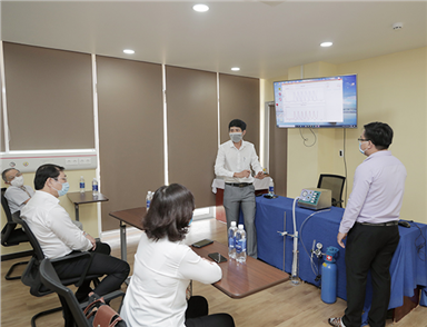 Đại học Duy Tân giới thiệu Sản phẩm Máy thở điều trị Bệnh nhân nhiễm SARS-CoV-2