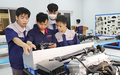 Twenty Billion VND Invested in DTU Automotive Engineering Technology Workshops