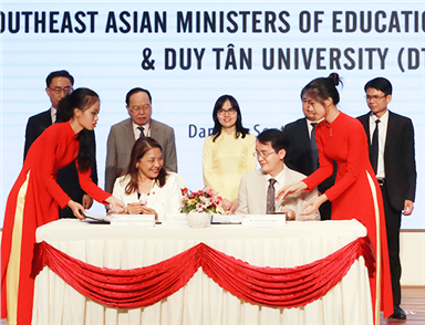 ĐH Duy Tân Hợp tác Toàn diện với Tổ chức Bộ trưởng Giáo dục Đông Nam Á