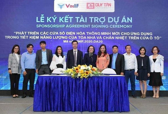 Dự án của ĐH Duy Tân nhận tài trợ của quỹ VinIF
