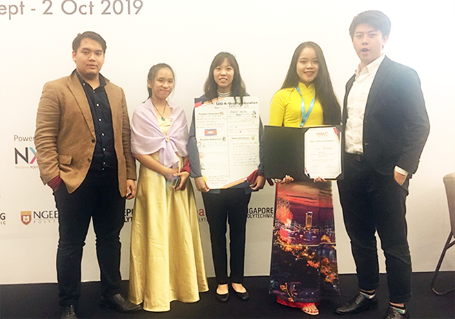 Sinh viên Duy Tân giành giải Á quân tại Hội nghị Sinh viên ASEAN - YMAC 2019