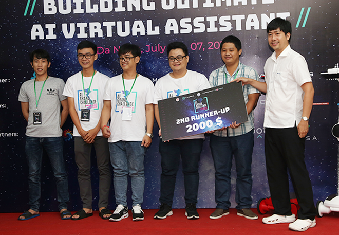 giải nhì Hackathon Vietnam AI Grand Challenge 2019 khu vực miền Trung